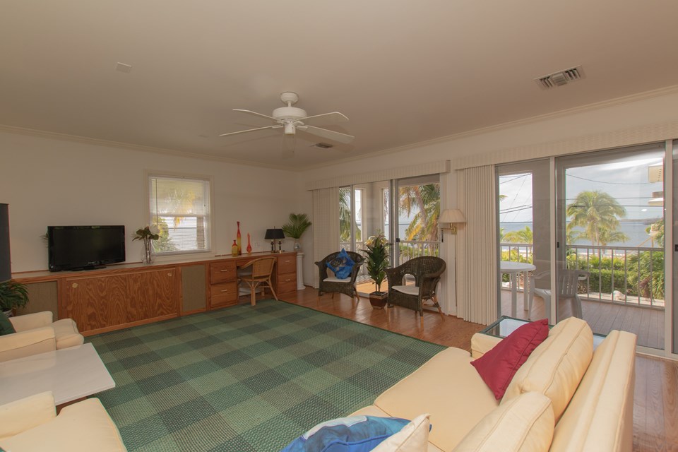 view from living room